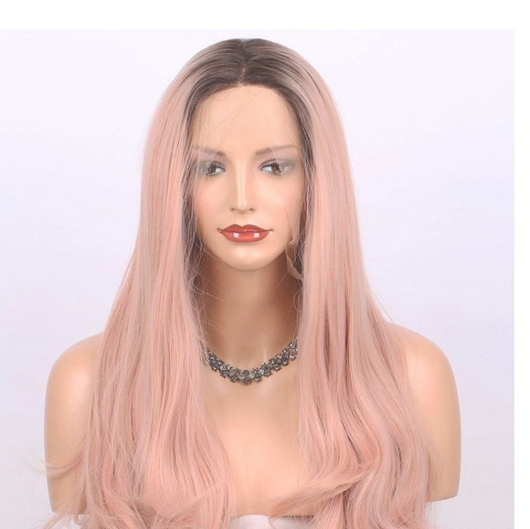 Ombre Pink Beauty Lace Front Wig main image 6